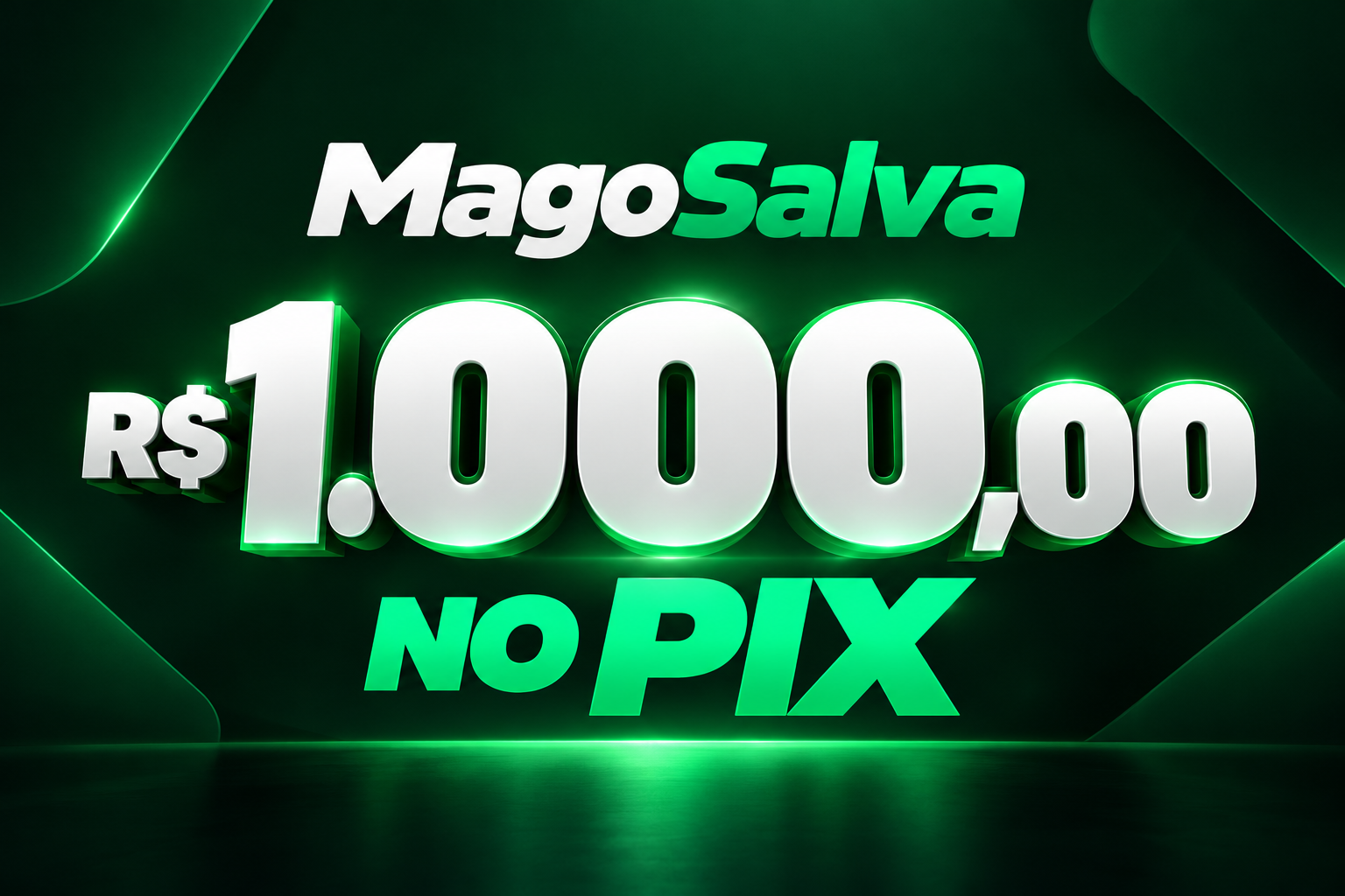 Mago Salva 1.000,00 NO PIX
